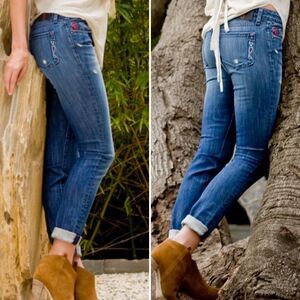 Genetic Denim The Gabrielle Distressed Skinny Size 25